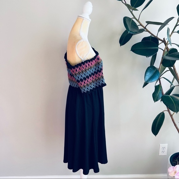 Torrid Embroidered Off Shoulder Skater Dress - Picture 6 of 9